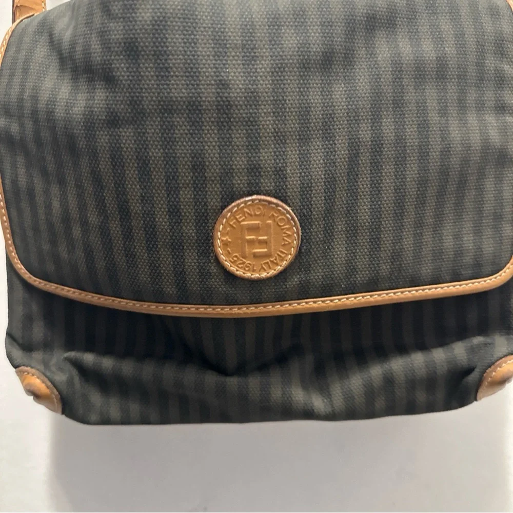Fendi Black and Tan Men's Bag - Picture 1 of 16